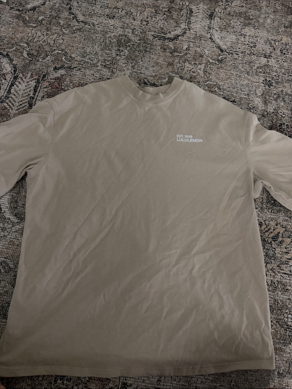 lululemon athletica Crewneck Shirt in Beige
